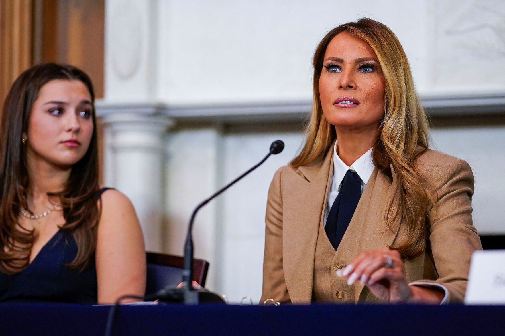 Melania Trump says it's 'heartbreaking' to watch teens grapple with the fallout from revenge porn